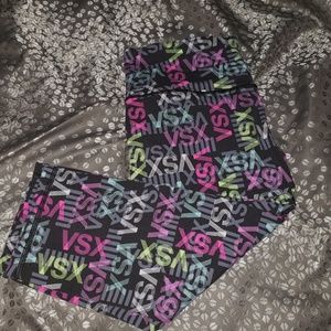 Victoria's secret knockout crop tights